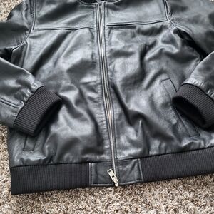 Bolongaro Trevor Men's Leather Black Jacket